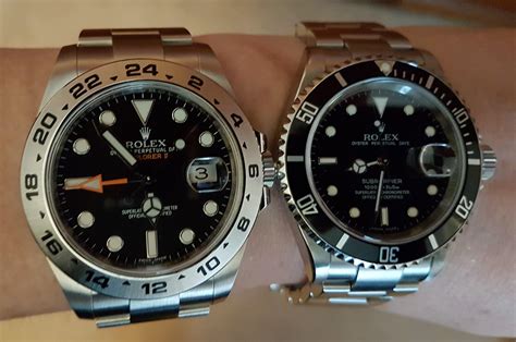 rolex explorer ii 42mm vs submariner|226570 rolex.